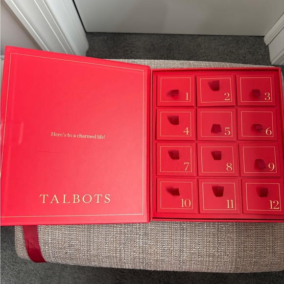 New Talbots 12 Days of Christmas Charm Pendant Necklace - Picture 4 of 4